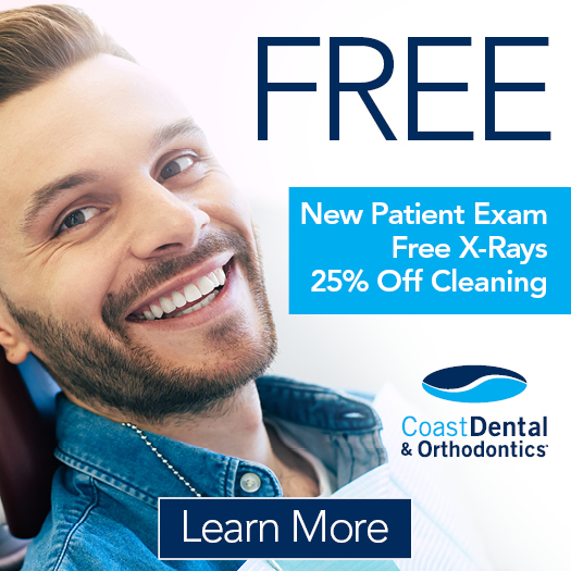 Free New Patient Exam, X-Rays & 50% Off Cleaning*