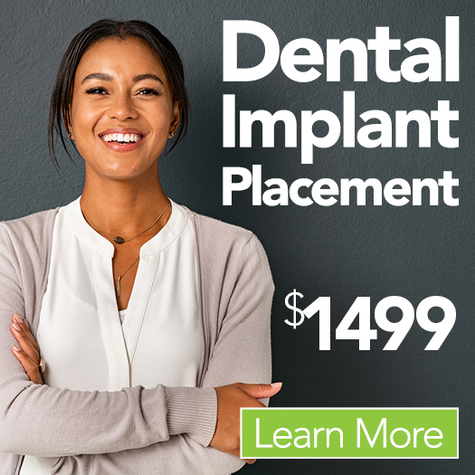 $1499 Dental Implant Placement