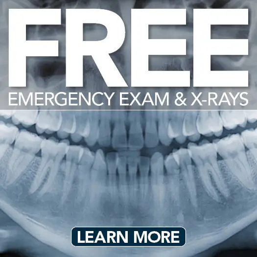 Free Emergency Exam & X-Rays