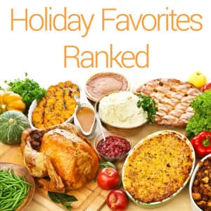 Thanksgiving Christmas Roast Turkey Dinner with Side Dishes